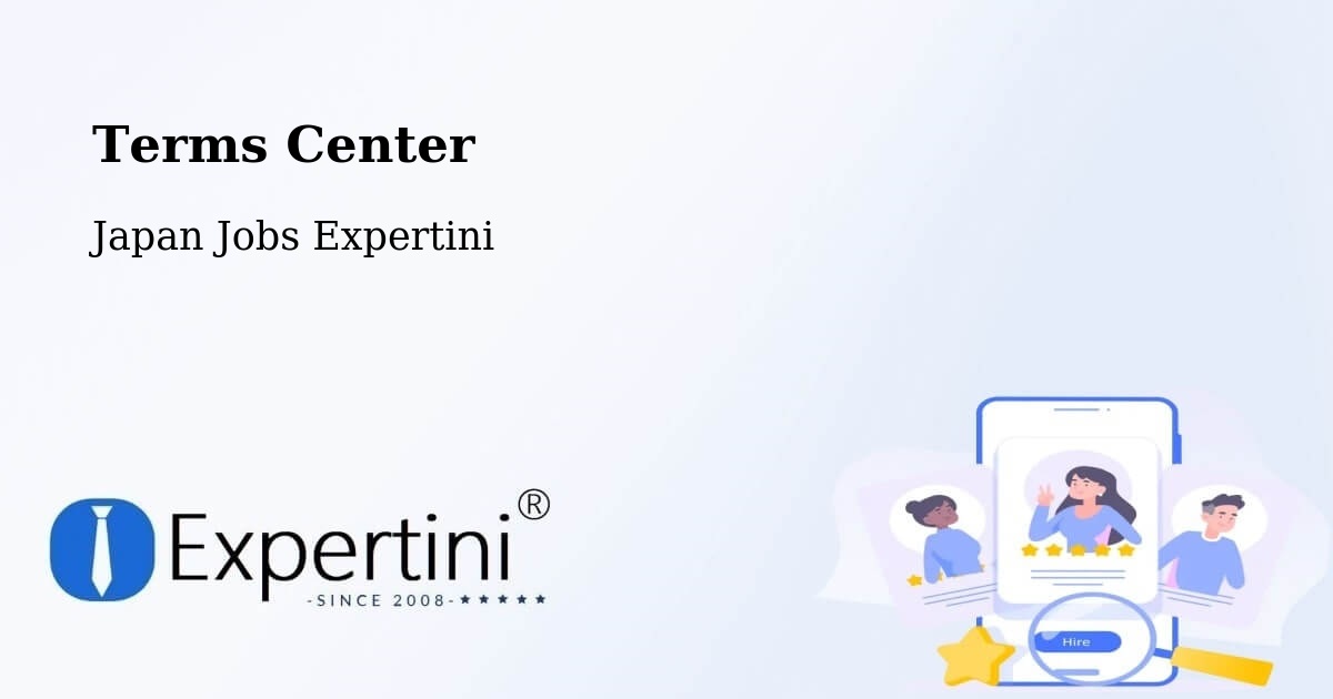 Terms of Service – Yoshii - Japan Jobs Expertini